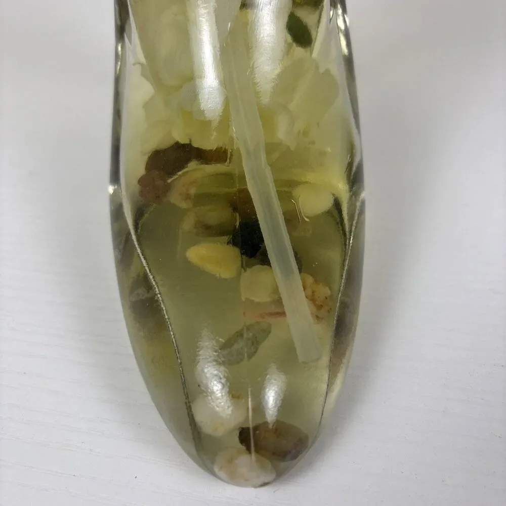 Cinderella Glass Shoe Soap Dispenser High Heel Shoe Shonfelds Home Spa Green Tea